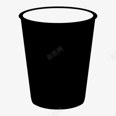 杯子独奏塑料杯图标图标
