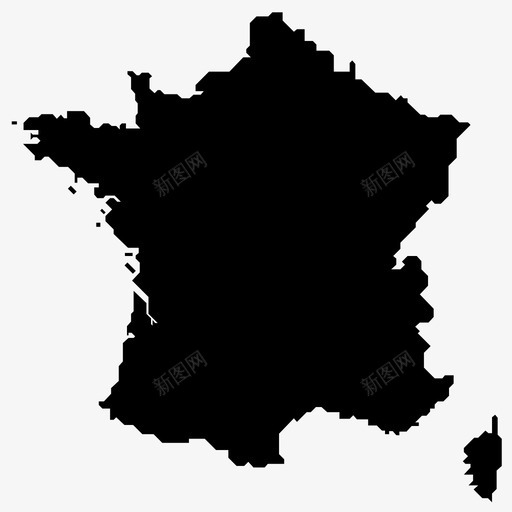 法国平等欧洲图标svg_新图网 https://ixintu.com 六边形 博爱 地图 地图45度 巴黎 平等 欧洲 法国 自由