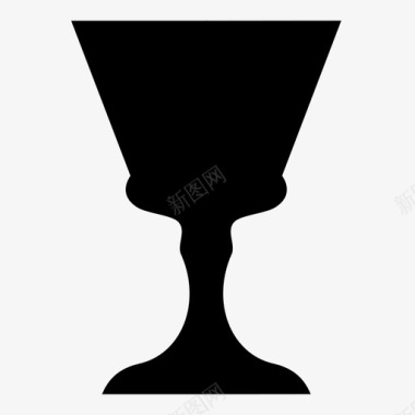圣杯饮料杯子图标图标