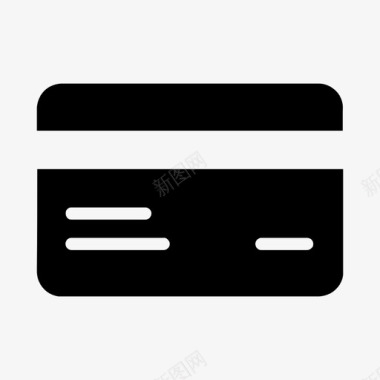 信用卡商店购买图标图标