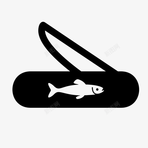 小刀荒野公用事业图标svg_新图网 https://ixintu.com 公用事业 刀片 切割 小刀 户外 童子军 荒野 野营 钢铁 鱼