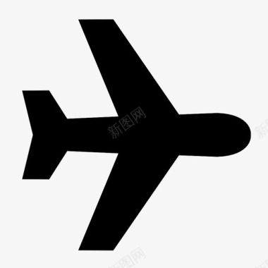 飞机运输国际图标图标