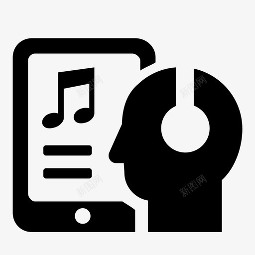 在线音乐用户平板电脑图标svg_新图网 https://ixintu.com ipad itunes spotify 在线音乐 平板电脑 数字生活 数字音乐 流媒体 用户 苹果音乐 音乐流媒体
