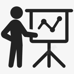 销售统计数据演示分析图表图标高清图片
