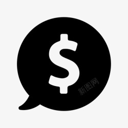 付钱icon钱钱会说话付钱图标高清图片