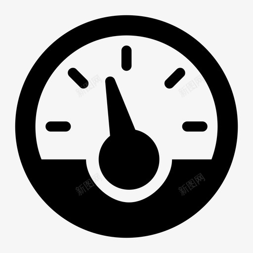 仪表板速度仪表图标svg_新图网 https://ixintu.com 仪表 仪表板 测量 液位 燃油 车速表 速度
