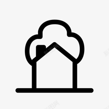 房屋住宅物业图标图标