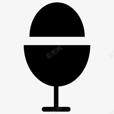 煮鸡蛋早餐鸡蛋杯图标图标