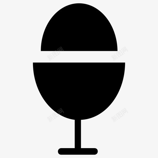 煮鸡蛋早餐鸡蛋杯图标svg_新图网 https://ixintu.com 早餐 煮鸡蛋 食物 鸡蛋杯