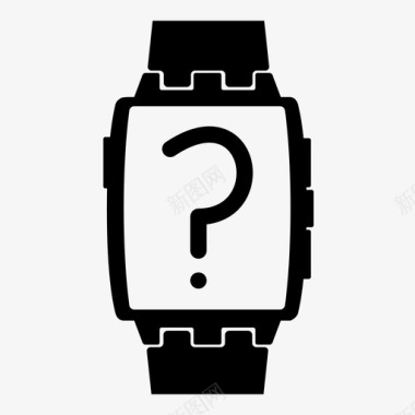 卵石手表问题iwatch智能手表图标图标