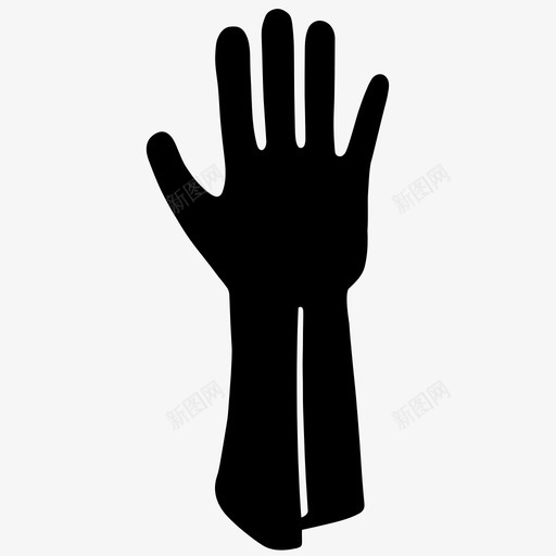 乳胶手套盘子手套使用图标svg_新图网 https://ixintu.com 乳胶手套 人 使用 保护 帮助 清洁手套 清洁用品 盘子手套 货物