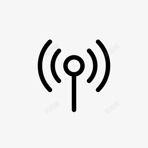 wifiuiui图标svg_新图网 https://ixintu.com ui ui设计 web webframe web框架 web界面 wifi wireframe 用户界面 用户界面设计 界面和web图标