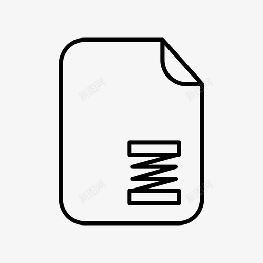 压缩文档文件类型文档类型图标svg_新图网 https://ixintu.com 压缩文档 文件 文件扩展名 文件类型 文件类型扩展名 文档类型