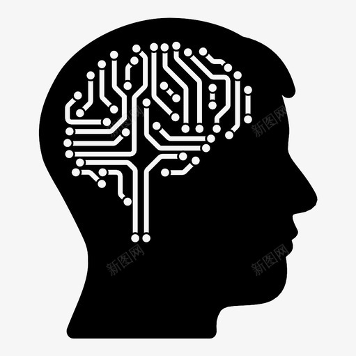机械人的大脑想象力创新图标svg_新图网 https://ixintu.com 创新 心理 想象力 智力 机器 机械人的大脑 灵感 神经 策划者