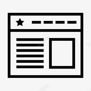 关于网站网页图标图标