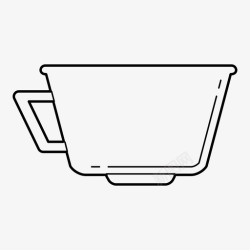 制作logo杯子厨房用具制作食物图标高清图片