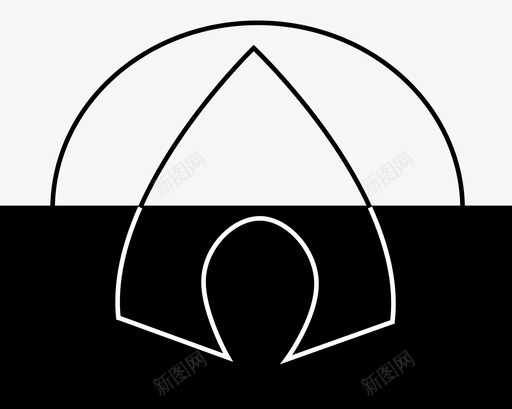 水瓶座图标svg_新图网 https://ixintu.com 水瓶座