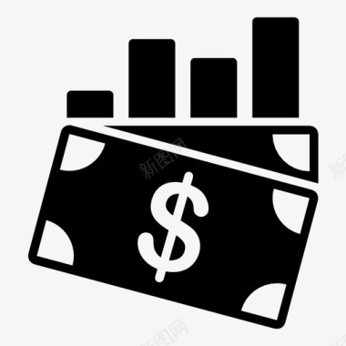 钱利润演示图标图标