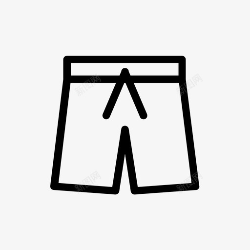 游泳衣泳衣衣服图标svg_新图网 https://ixintu.com 夏天 夏天的标志 度假 泳衣 游泳 游泳衣 短裤 衣服