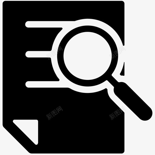 检查放大查询图标svg_新图网 https://ixintu.com 业务实体图标 搜索 搜索文档 放大 文档验证 查看 查询 检查 验证