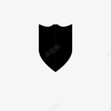 盾牌盔甲盾徽图标图标