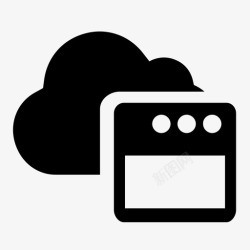 云IPweb浏览器云图标高清图片