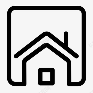 住宅域名主页图标图标