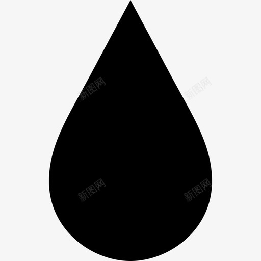 色调黑色彩色图标svg_新图网 https://ixintu.com 填充 墨水 彩色 水分 滴状 色调 黑色