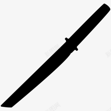 剑武器固体图标图标