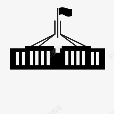 建筑法案澳大利亚图标图标