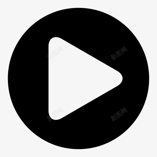 右箭头视频电影图标svg_新图网 https://ixintu.com 前进 右箭头 否等 寻路 播放按钮 方向 是 电影 界面 绘图 视频
