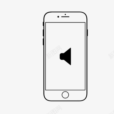 音量智能手机应用程序图标图标