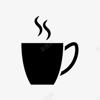 热茶茶杯热茶杯图标图标