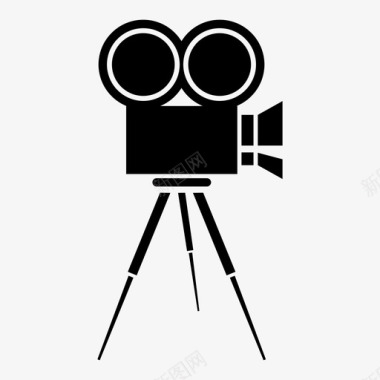 相机视频拍摄图标图标