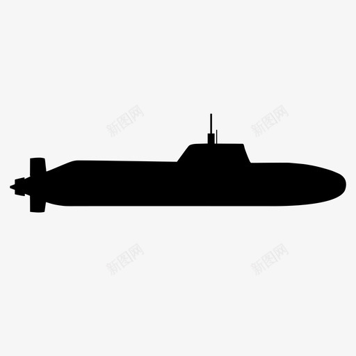 潜水艇船只度假图标svg_新图网 https://ixintu.com 度假 旅行 旅行者 河流 海洋 潜水艇 船只 运输