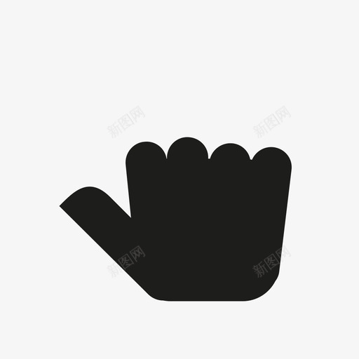 一手指手势图标svg_新图网 https://ixintu.com 一 人 手 手势 手指 许多手