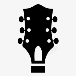 声学吉他gretsch吉他头箱音乐乐器图标高清图片