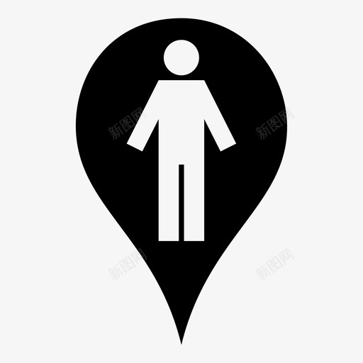 会议地点步行行人图标svg_新图网 https://ixintu.com 人 会合点 会议地点 景点 景观 步行 点 程序 行人