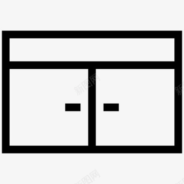 橱柜衣橱家具图标图标