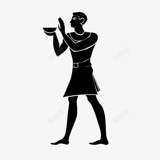 象形文字的人走路像个侧身图标svg_新图网 https://ixintu.com 侧身 埃及 浅浮雕 男性 象形文字 象形文字的人 走路像个