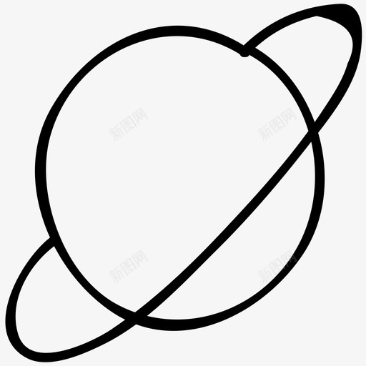 星球科学手绘涂鸦图标svg_新图网 https://ixintu.com 星球 科学手绘涂鸦图标