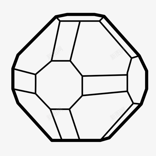 水晶财富宝藏图标svg_新图网 https://ixintu.com 半宝石 宝石 宝藏 水晶 珠宝 矿物 财富 钻石