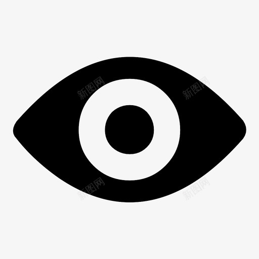 眼睛手表视力图标svg_新图网 https://ixintu.com 手表 眼睛 眼科 瞳孔 视力 验光 验光师