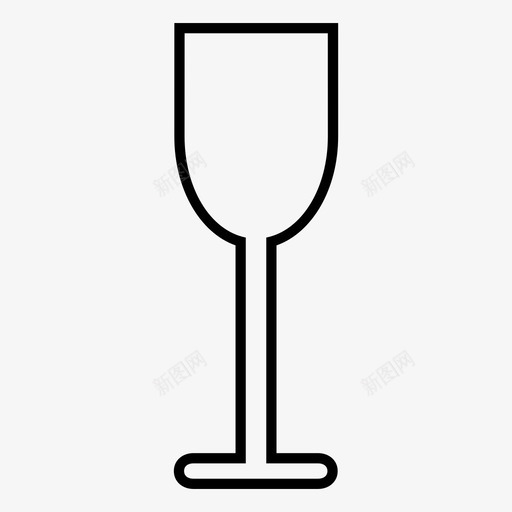 玻璃餐点餐具图标svg_新图网 https://ixintu.com 准备 准备食物 副厨师长 摆设桌子 玻璃 葡萄酒 餐具 餐厅 餐桌布置 餐点