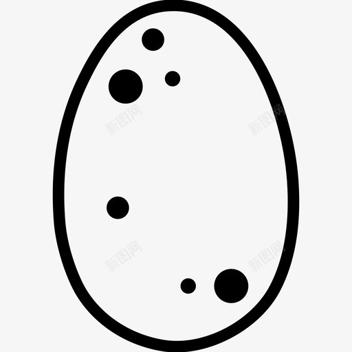 斑点蛋复活节的标志图标svg_新图网 https://ixintu.com 复活节的标志 斑点蛋