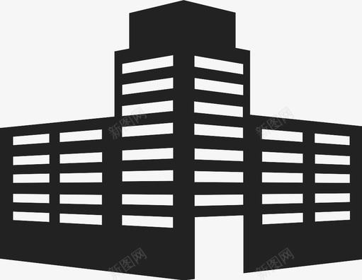 建筑学校办公室图标svg_新图网 https://ixintu.com 办公室 医院 学校 建筑 施工 砖块 综合楼 设计