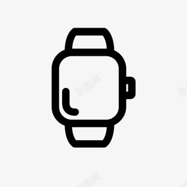 applewatch设备电子图标图标