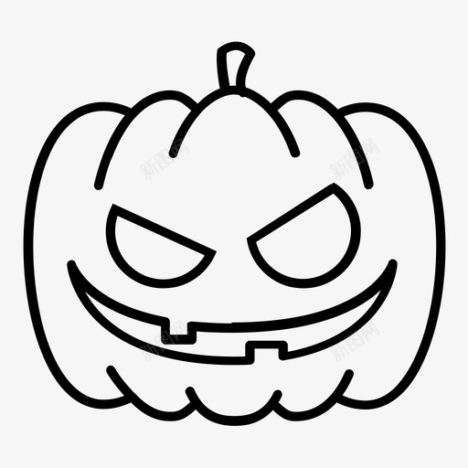 jackolanternjacko灯笼秋天图标svg_新图网 https://ixintu.com jackolantern jacko灯笼 万圣节 万圣节轮廓集 南瓜 恐怖 秋天 葫芦