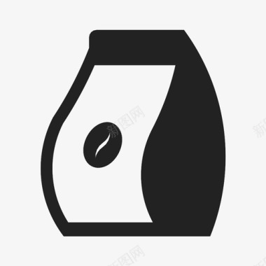 咖啡豆办公室食物图标图标