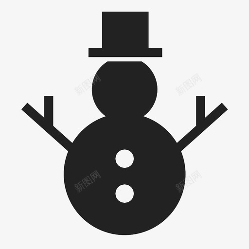 雪人胡萝卜圣诞节图标svg_新图网 https://ixintu.com 冬天 围巾 圣诞节 孩子们 帽子 胡萝卜 雪人